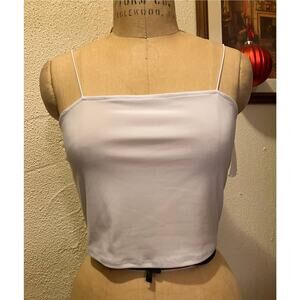 Open Edit Spaghetti Strap Cami Tank Top NWT Size M